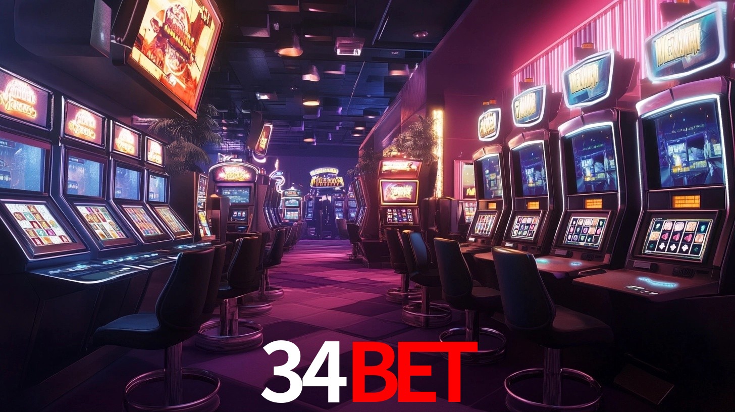 Sinta a adrenalina dos jogos de cassino com 34BET
